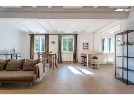 loue triplex 110m² (104m² loi carrez) - lyon 9ème - st-rambert / ile barbe - proche quarti