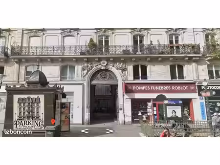 parking sécurisé à louer - emplacements privés  métro voltaire (paris 11e)