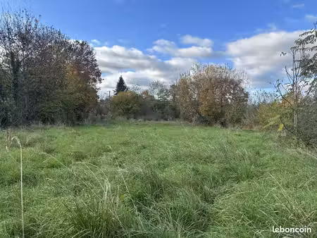 terrain 75 m² ainay le vieil