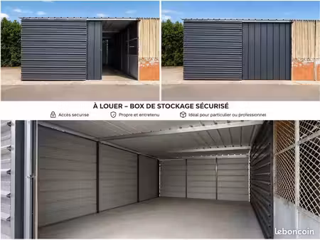 box de stockage 50m2