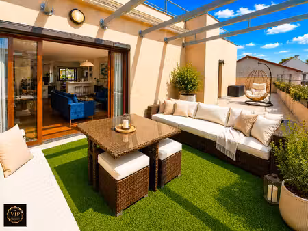 élégance avec terrasse plein ciel