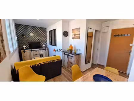 canet plage - superbe studio front de mer