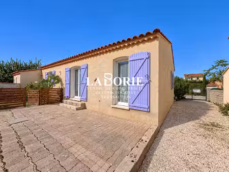 entraigues - maison de plain pied 90 m2