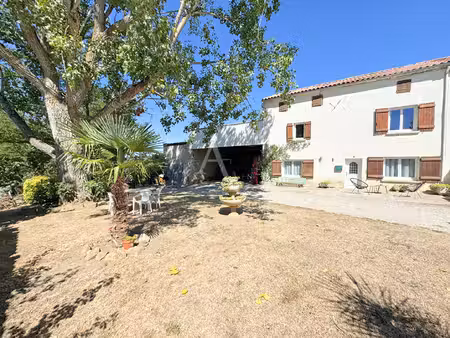 sonnac sur l'hers: maison familiale - 5 pièces terrain de 1382 + hangar de 63 m²