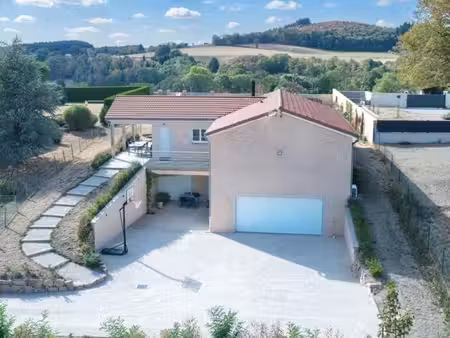 villa moderne avec espace indépendant pour profession libérale et terrain constructible