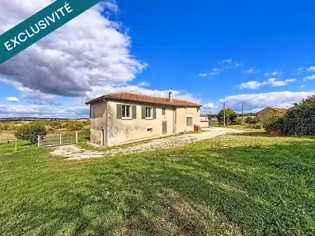vente ferme 16 pièces 398 m² à coteaux-du-blanzacais (16250)  185 000 €