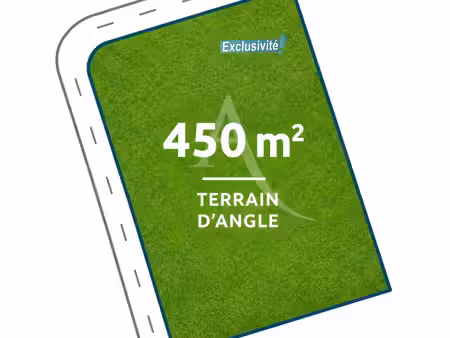 vente terrain 4 pièces  450.00m²  pérols