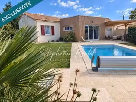 vente maison piscine à bournezeau (85480) : à vendre piscine / 134m² bournezeau