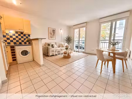 appartement 2 pièces 43 m²