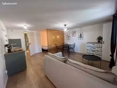 studio meublé 30m2 - haut de massane