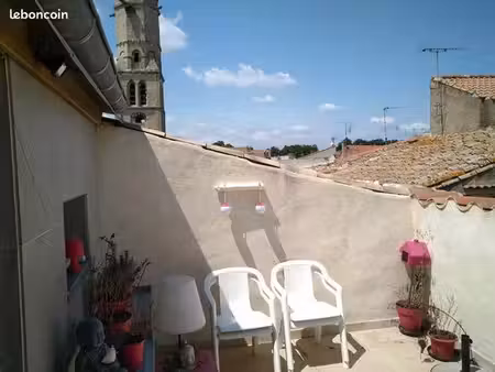 appartement meublé  t2 de 48m2 + terrasse de 10 m2