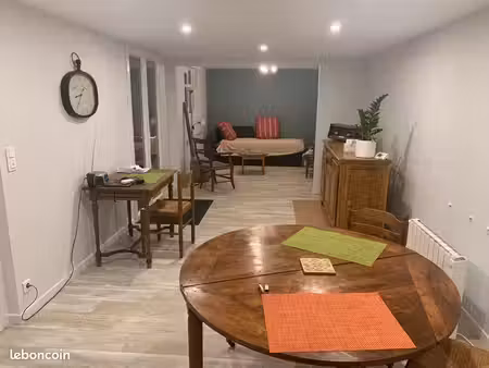 location grand t2 bas de villa avec jardin privatif