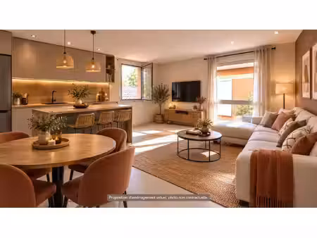 appartement meyreuil 3 pièces de 62 m2