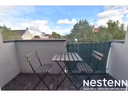 2 pièces - 49m2 - balcon - parking