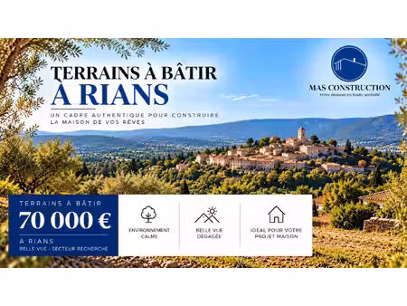 superbe terrain a batir