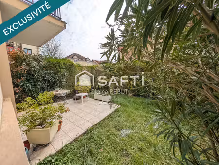secteur sévigné beau f3 61m² avec jardin