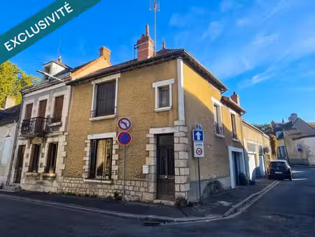 cosne-sur-loire : maison à rénover + appartement indépendant  garage double et cave  idéal