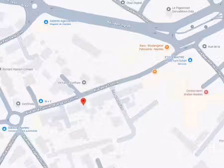 terrain constructible 585 m² - nantes procé/contrie