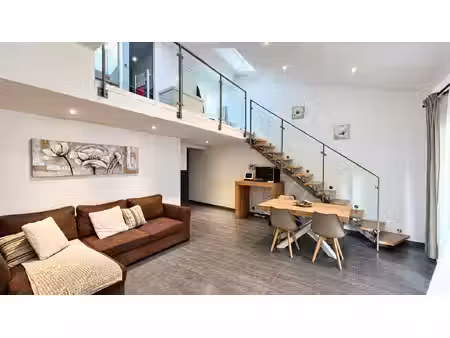 superbe appartement t4 esprit loft de 90 m² avec 2 terrasses & place de parking