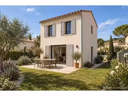 vente maison neuf 4 pièces 80m2 brignoles - 292000 € - surface privée
