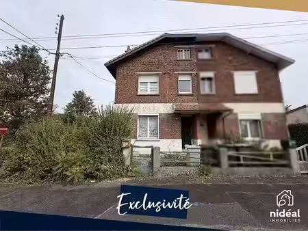 vente immeuble 85 m² à aulnoye-aymeries (59620)  107 000 €