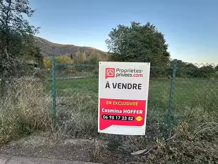 vente terrain 603 m² à fellering (68470)  46 000 €