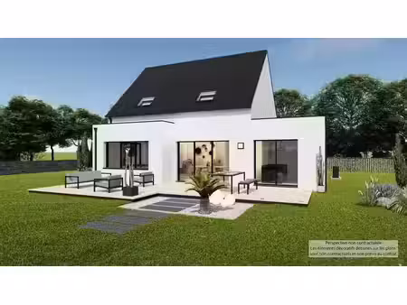 vente maison neuve 5 pièces 125 m² à châteauneuf-du-faou (29520)  255 232 €