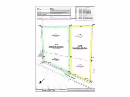 terrain à vendre à rue de la justice - crehen (vbe78637)