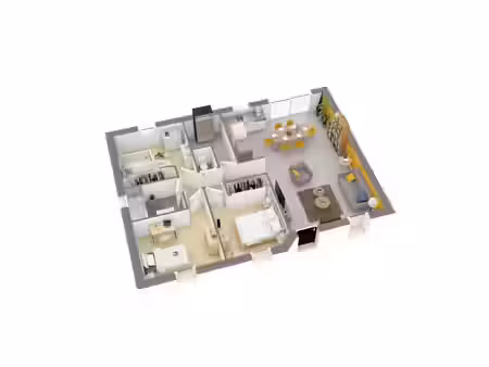 vente maison neuve 4 pièces 76 m² à lanton (33138)  268 236 €