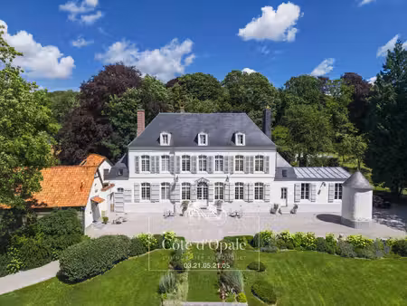 vente demeure d'exception piscine à doudeauville (62830) : à vendre piscine / 350m² doudea