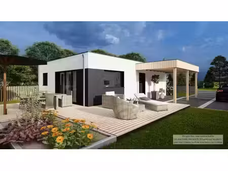 vente maison neuve 3 pièces 70 m² à gouesnach (29950)  271 000 €