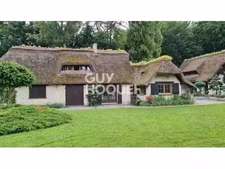 charmante maison anglo-normande à vendre à amfreville-sur-iton - esprit campagne et confor