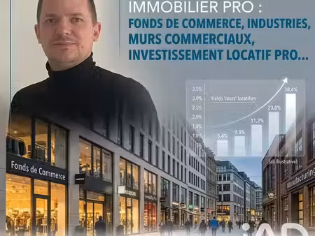 vente boutique/local commercial 209 m²