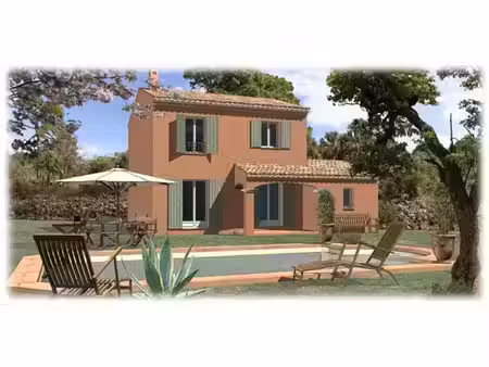 vente maison neuf 4 pièces 80m2 trets - 392000 € - surface privée