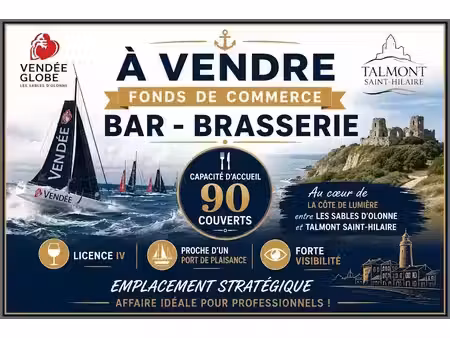 vente locaux professionnels 0 pièces 200 m² à talmont-saint-hilaire (85440)  262 000 €