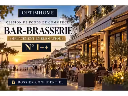 opportunité rare de reprise d’un établissement emblématique - fonds de commerce - la baule