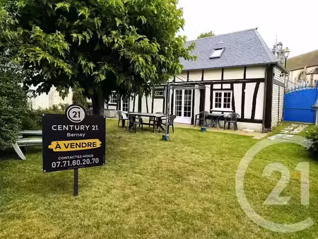 vente maison 4 pièces 60 m² à mesnil-en-ouche (27410)  149 000 €