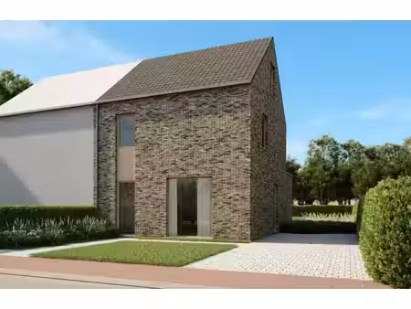 maison neuve semi-ouverte à koersel