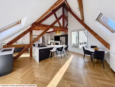 superbe penthouse petit immeuble pas de tva