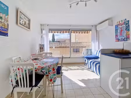 appartement f2 cabine à vendre - 2 pièces - 30 14 m2 - le grau du roi - 30 - languedoc-rou