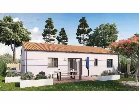 terrain avec maison neuf à vendre