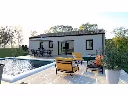 terrain avec maison neuf à vendre