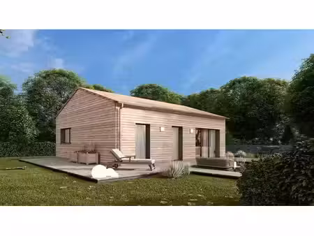 terrain avec maison neuf à vendre