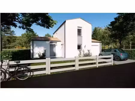 terrain avec maison neuf à vendre