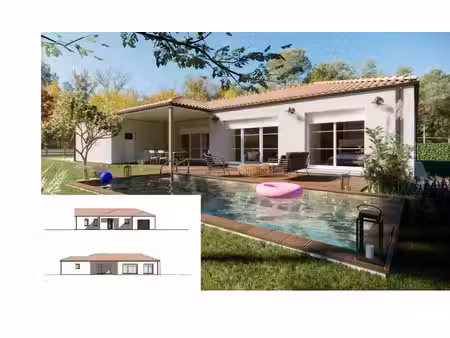 terrain avec maison neuf à vendre