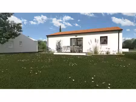 terrain avec maison neuf à vendre