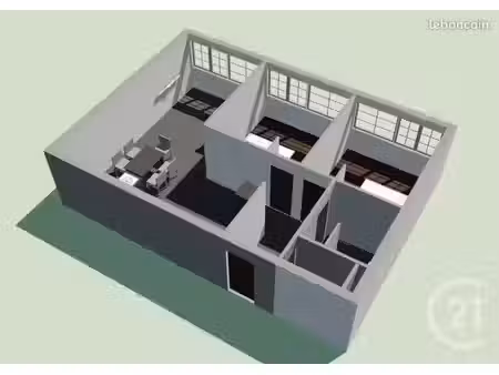 appartement t3 à vendre - 3 pièces - 70 m2 - hauts de bienne - 39 - franche-comte