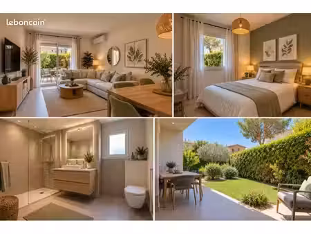 superbe t3 a cuers avec jardin