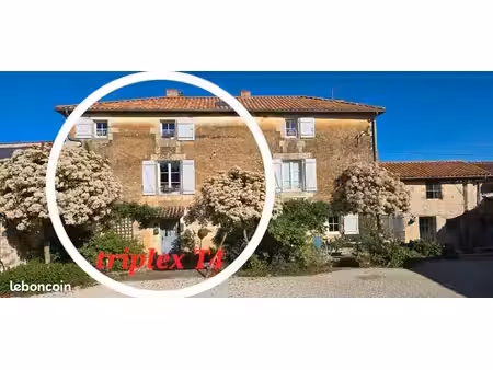 maison location - 135m2 - 3 chambres - jardinet