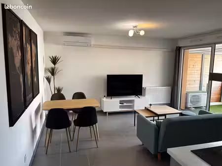2 chambres aix la duranne avec terrasse et parking